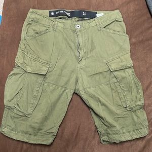 G- Star Green Shorts -36